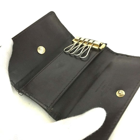 019128T Louis Vuitton Key Case Multicles 4 Ring Amarante Monogram Vernis - Picture 5 of 8